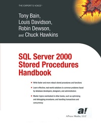Abbildung von: SQL Server 2000 Stored Procedures Handbook - Apress