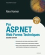Cover: Pro ASP.NET Web Forms Techniques - APress