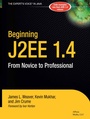 Cover: Beginning J2EE 1.4 - APress