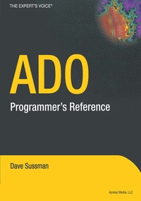 Enlarge image Cover: ADO Programmer's Reference - APress