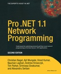 Cover: Pro .NET 1.1 Network Programming - APress