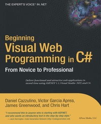 Enlarge image Cover: Beginning Visual Web Programming in C# - APress