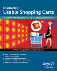 Enlarge image Cover: Constructing Usable Shopping Carts - Friends of Ed