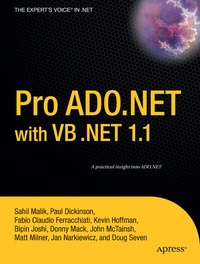 Abbildung von: Pro ADO.NET with VB .NET 1.1 - Apress
