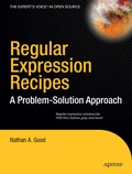 Cover: Regular Expression Recipes - APress