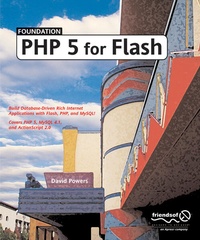Enlarge image Cover: Foundation PHP 5 for Flash - Friends of Ed