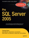 Cover: Pro SQL Server 2005 - APress