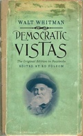Cover: Democratic Vistas - University of Iowa Press