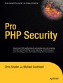 Cover: Pro PHP Security - APress