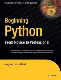Enlarge image Cover: Beginning Python - Apress