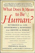 Cover: What Does It Mean to Be Human? - St. Martin's Press