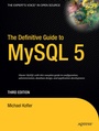Cover: The Definitive Guide to MySQL 5 - APress