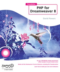 Abbildung von: Foundation PHP for Dreamweaver 8 - Friends of Ed