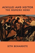 Cover: 05 Achilles and Hector - Homeric Hero - St Augustine's Press