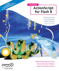 Enlarge image Cover: Foundation ActionScript for Flash 8 - Friends of Ed