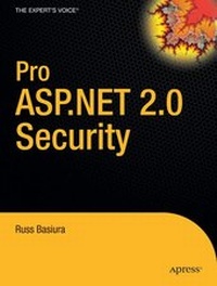 Enlarge image Cover: Pro ASP.NET 2.0 Security - Apress