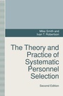 Cover: The Theory and Practice of Systematic Personnel Selection - Palgrave Macmillan