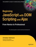 Cover: Beginning JavaScript with DOM Scripting and Ajax - APress