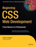 Cover: Beginning CSS Web Development - APress
