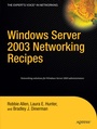 Cover: Windows Server 2003 Networking Recipes - APress