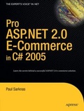 Cover: Pro ASP.NET 2.0 E-Commerce in C# 2005 - APress
