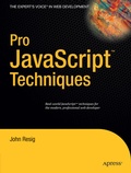 Cover: Pro JavaScript Techniques - APress
