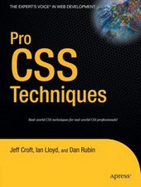 Enlarge image Cover: Pro CSS Techniques - APress