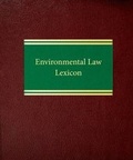 Bild: Environmental Law Lexicon - Law Journal Press