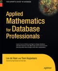 Cover: Applied Mathematics for Database Professionals - APress