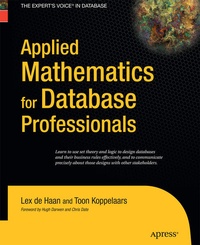 Enlarge image Cover: Applied Mathematics for Database Professionals - APress