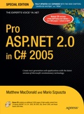 Cover: Pro ASP.NET 2.0 in C# 2005, Special Edition - APress