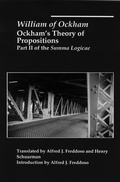 Cover: Ockham`s Theory of Propositions - Part II of the Summa Logicae - St Augustine's Press