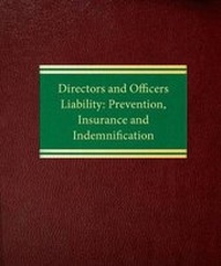 Enlarge image Cover: Directors and Officers Liability - Law Journal Press