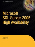 Cover: Pro SQL Server 2005 High Availability - APress
