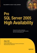 Cover: Pro SQL Server 2005 High Availability - APress