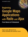 Cover: Beginning Google Maps Applications with Rails and Ajax - APress