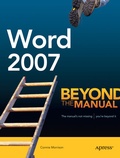 Cover: Word 2007 - APress