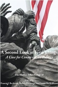 Cover: A Second Look at First Things - A Case for Conservative Politics: The Hadley Arkes Festschrift - St Augustine's Press