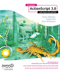Enlarge image Cover: Foundation ActionScript 3.0 with Flash CS3 and Flex - Friends of Ed