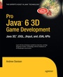 Cover: Pro Java 6 3D Game Development - APress