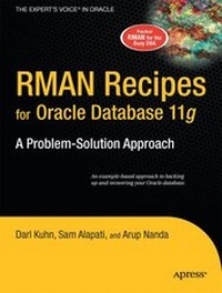 Enlarge image Cover: RMAN Recipes for Oracle Database 11g - APress