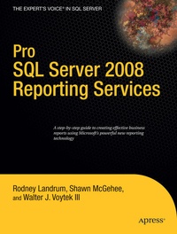 Enlarge image Cover: Pro SQL Server 2008 Reporting Services - APress