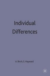 Enlarge image Cover: Individual Differences - Palgrave Macmillan