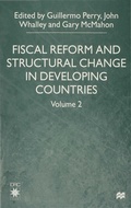 Cover: Fiscal Reform and Structural Change in Developing Countries - Palgrave Macmillan