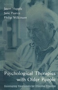 Cover: Psychological Therapies with Older People - Routledge