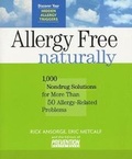 Cover: Allergy Free Naturally - Rodale Press
