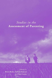 Enlarge image Cover: Studies in the Assessment of Parenting - Routledge