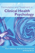 Cover: Formulation and Treatment in Clinical Health Psychology - Routledge