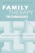 Cover: Family Therapy Techniques - Brunner-Routledge