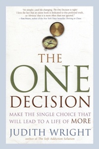 Enlarge image Cover: The One Decision - Tarcherperigee